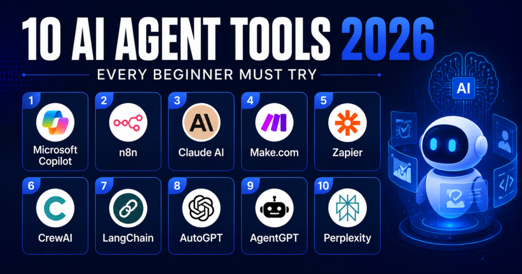 10 AI Agent Tools Must Try in 2026 - Stop Wasting Time Without Them