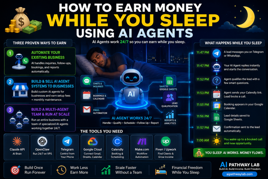 AI Agents: How to Earn Money While You Sleep with Automation
