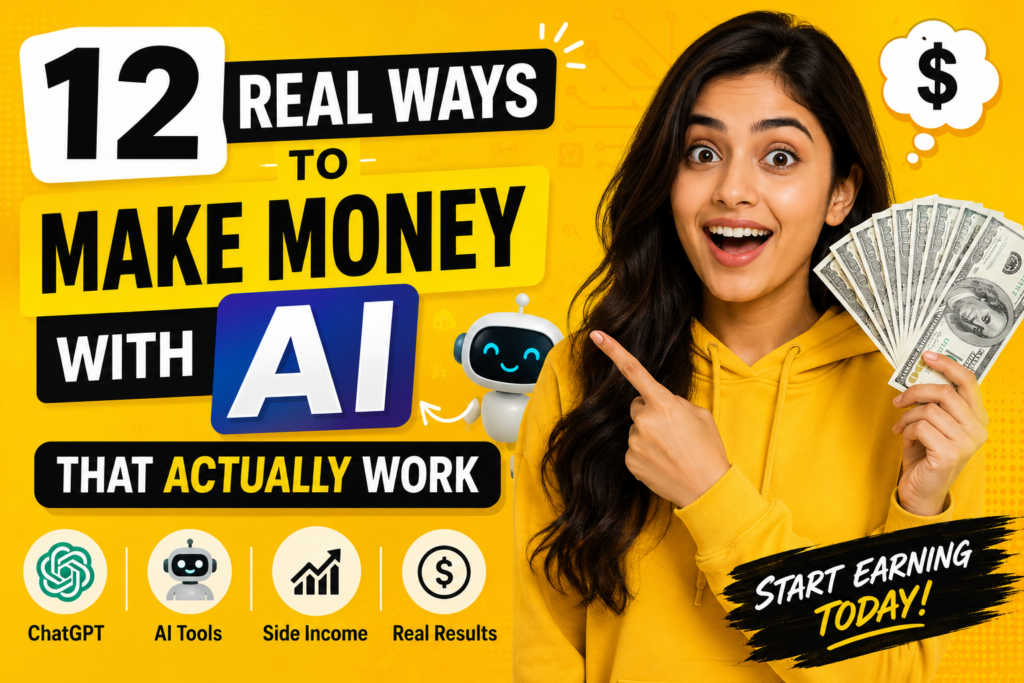12 Proven Ways to Make Money with AI 12 Proven Ways to Make Money With AI