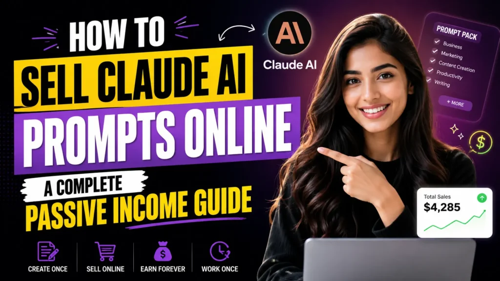 How to Sell Claude AI Prompts Online 