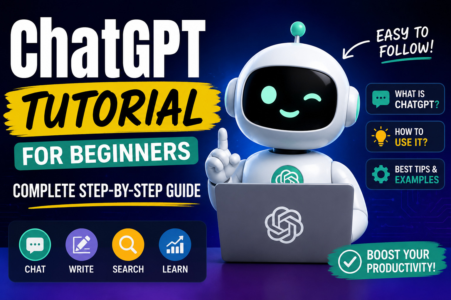 ChatGPT tutorial for beginners