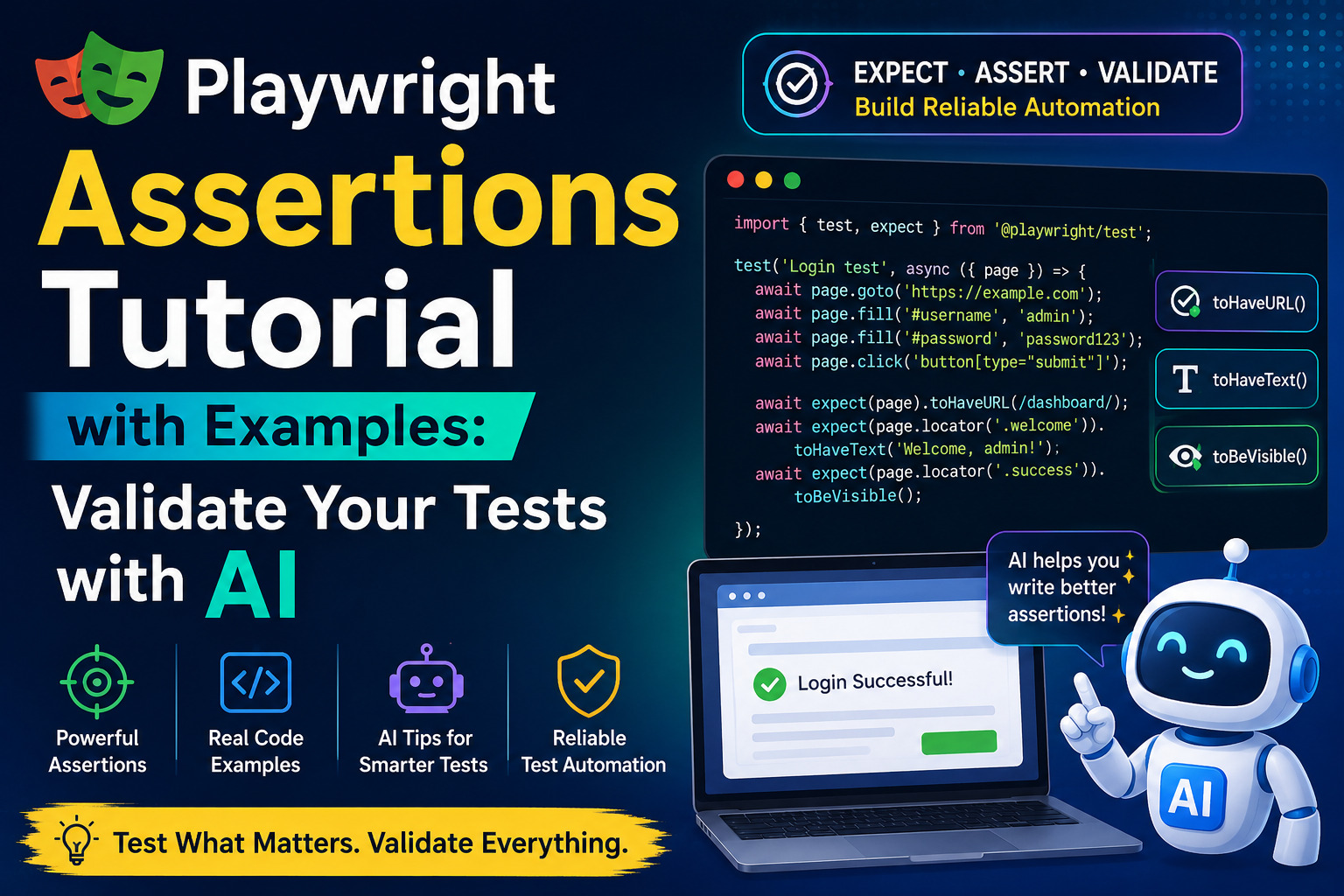 Playwright Assertions Tutorial