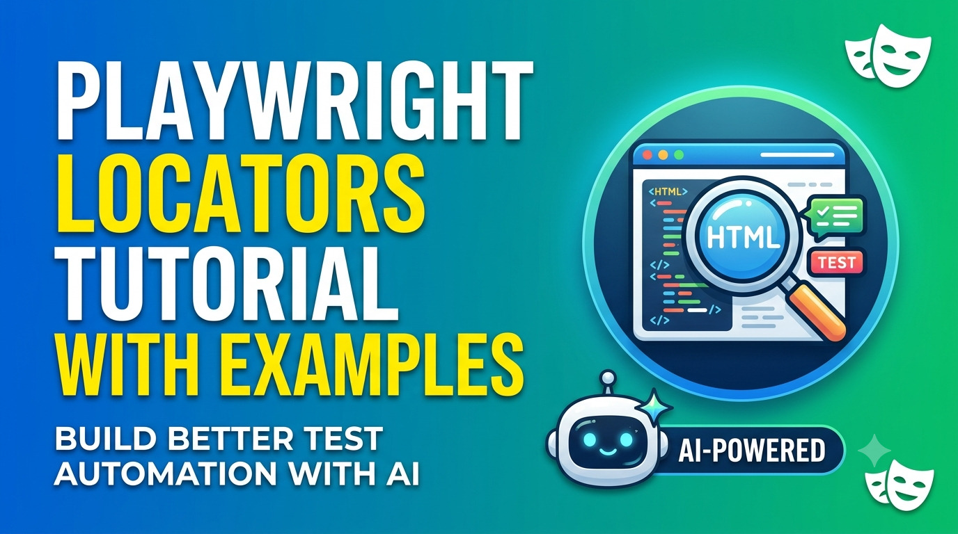 Playwright Locators Tutorial with Examples Use AI to Build Better Test Automationv